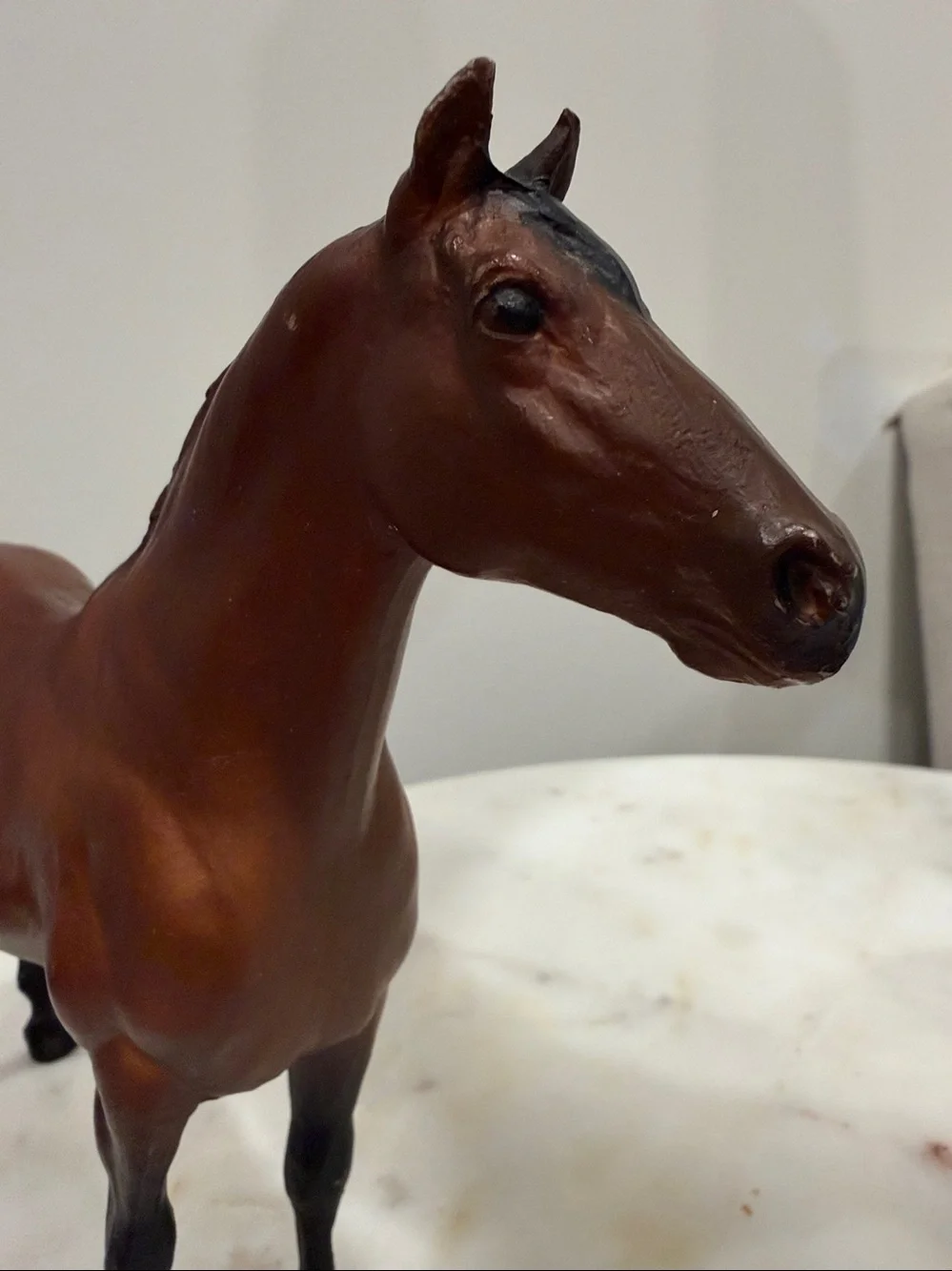 Vintage Breyer Horse Galiceno Dark Bay 7